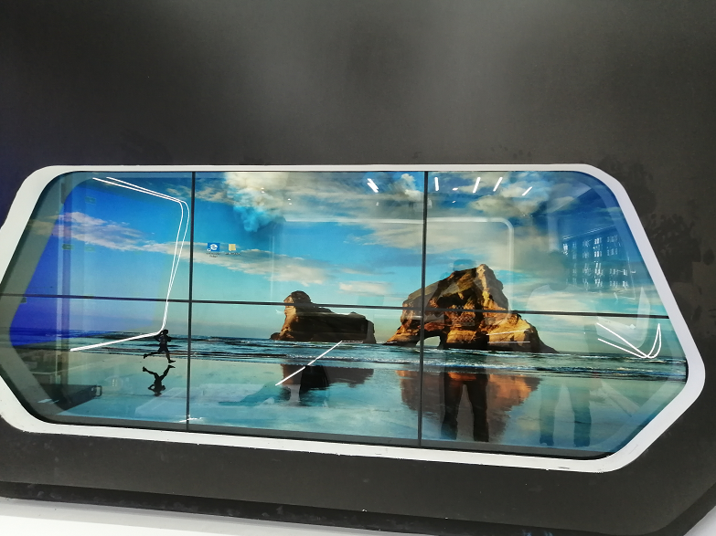 46寸2X3透明液晶拼接顯示屏